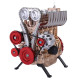 teching inline four-cylinder full aluminum alloy assembling model science education engine for collection teching inline four-cylinder full aluminum alloy assembling model science education engine for collection
