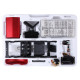 teching mini app rc tractor metal romote control model tractor in red diy assembly kit educational toy gifts collection - enginediy teching mini app rc tractor metal romote control model tractor in red diy assembly kit educational toy gifts collection - enginediy