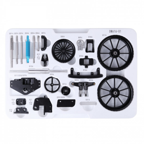 teching mini app rc tractor metal romote control model tractor in red diy assembly kit educational toy gifts collection - enginediy teching mini app rc tractor metal romote control model tractor in red diy assembly kit educational toy gifts collection - enginediy