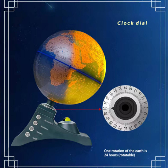teching multifunctional auto-spinning illuminated world globe for kids with stand teching multifunctional auto-spinning illuminated world globe for kids with stand