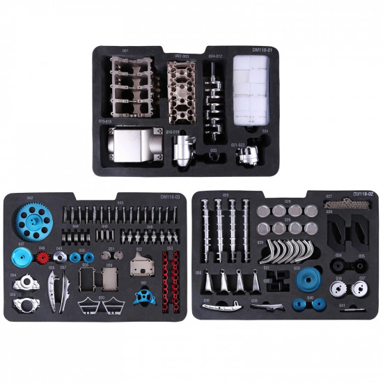 teching v8 mechanical metal assembly diy car engine model kit 500+pcs educational experiment toy teching v8 mechanical metal assembly diy car engine model kit 500+pcs educational experiment toy