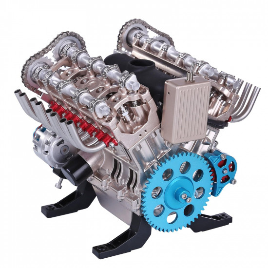 teching v8 mechanical metal assembly diy car engine model kit 500+pcs educational experiment toy teching v8 mechanical metal assembly diy car engine model kit 500+pcs educational experiment toy