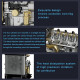 teching workable small mini horizontal shaft diesel engine metal model kits diy ohv 4-cylinder engine teching workable small mini horizontal shaft diesel engine metal model kits diy ohv 4-cylinder engine