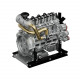 teching workable small mini horizontal shaft diesel engine metal model kits diy ohv 4-cylinder engine teching workable small mini horizontal shaft diesel engine metal model kits diy ohv 4-cylinder engine
