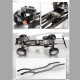 tfl c1704 1/10 7.4v climbing car frame metal car frame with car shell tfl c1704 1/10 7.4v climbing car frame metal car frame with car shell