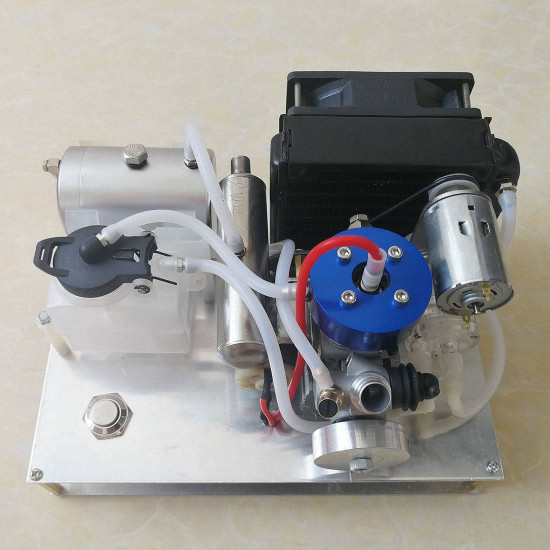toyan level 15 diy modify methanol engine into gasoline engine generator with water-cooled radiator device toyan level 15 diy modify methanol engine into gasoline engine generator with water-cooled radiator device