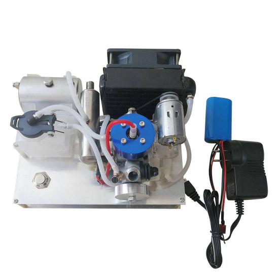 toyan level 15 diy modify methanol engine into gasoline engine generator with water-cooled radiator device toyan level 15 diy modify methanol engine into gasoline engine generator with water-cooled radiator device