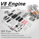 toyan v8 nitro engine fs-v800 rc engine model building kits 28cc toyan v8 nitro engine fs-v800 rc engine model building kits 28cc