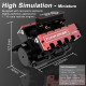 toyan v8 nitro engine fs-v800 rc engine model building kits 28cc toyan v8 nitro engine fs-v800 rc engine model building kits 28cc