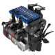 toyan x-power 2-cylinder 4-stroke kit diy build rc car engine fs-l200w -blue toyan x-power 2-cylinder 4-stroke kit diy build rc car engine fs-l200w -blue