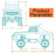 toyan x-power sand cruiser nitro 1/8 rc car desert rock crawler diy kit with fs-l200 engine & 5 speed gearbox toyan x-power sand cruiser nitro 1/8 rc car desert rock crawler diy kit with fs-l200 engine & 5 speed gearbox