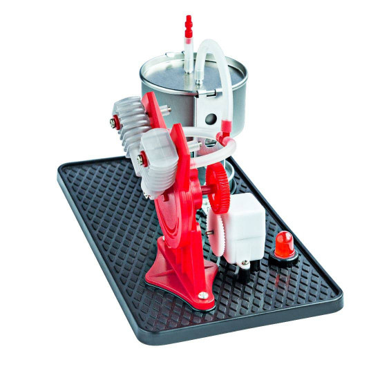 twin live steam engine model kit + led generator learning equipment twin live steam engine model kit + led generator learning equipment