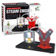 twin live steam engine model kit + led generator learning equipment twin live steam engine model kit + led generator learning equipment