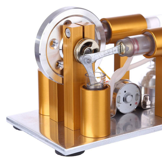 two cylinder stirling engine kit physics experiment generator model two cylinder stirling engine kit physics experiment generator model