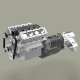 twolf tw-715 v8 engine rc off-road 4-door pick-up truck vehicle crawler kit 4wd 1/10 (no electronic equipment) twolf tw-715 v8 engine rc off-road 4-door pick-up truck vehicle crawler kit 4wd 1/10 (no electronic equipment)