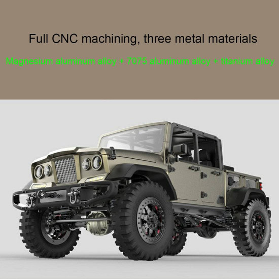 twolf tw-715 v8 engine rc off-road 4-door pick-up truck vehicle crawler kit 4wd 1/10 (no electronic equipment) twolf tw-715 v8 engine rc off-road 4-door pick-up truck vehicle crawler kit 4wd 1/10 (no electronic equipment)