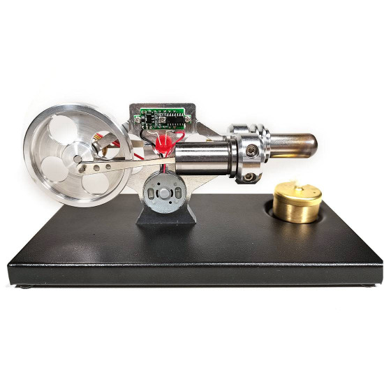γ type digital stirling engine model with glow lamp bead science experiment toy γ type digital stirling engine model with glow lamp bead science experiment toy