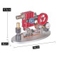 α type double cylinder butane stirling engine led generator model with double piston rocker arm linkage α type double cylinder butane stirling engine led generator model with double piston rocker arm linkage