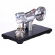 γ-type single cylinder stirling engine sterling generator with led lights with voltage digital display meter science toy γ-type single cylinder stirling engine sterling generator with led lights with voltage digital display meter science toy