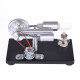 γ-type single cylinder stirling engine sterling generator with led lights with voltage digital display meter science toy γ-type single cylinder stirling engine sterling generator with led lights with voltage digital display meter science toy