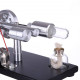 γ-type single cylinder stirling engine sterling generator with led lights with voltage digital display meter science toy γ-type single cylinder stirling engine sterling generator with led lights with voltage digital display meter science toy