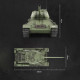 upgrade 1:16 soviet wwii t-34 rc tank model 2.4g military tank upgrade 1:16 soviet wwii t-34 rc tank model 2.4g military tank