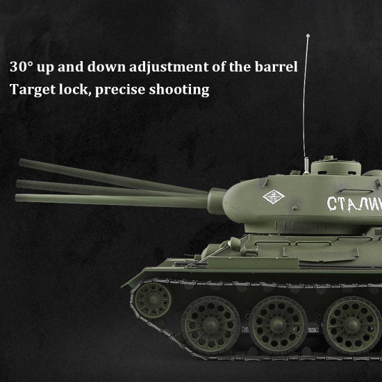 upgrade 1:16 soviet wwii t-34 rc tank model 2.4g military tank upgrade 1:16 soviet wwii t-34 rc tank model 2.4g military tank
