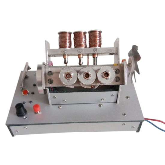 v6 high speed engine model electromagnetic 6-cylinder car engine working principle stem toy v6 high speed engine model electromagnetic 6-cylinder car engine working principle stem toy