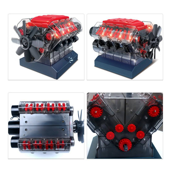 v8 combustion engine model building kit stem toy science experiment v8 combustion engine model building kit stem toy science experiment