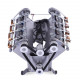 v8 high speed engine model electromagnetic 8-cylinder car engine working principle stem toy v8 high speed engine model electromagnetic 8-cylinder car engine working principle stem toy