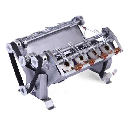 v8 high speed engine model electromagnetic 8-cylinder car engine working principle stem toy v8 high speed engine model electromagnetic 8-cylinder car engine working principle stem toy