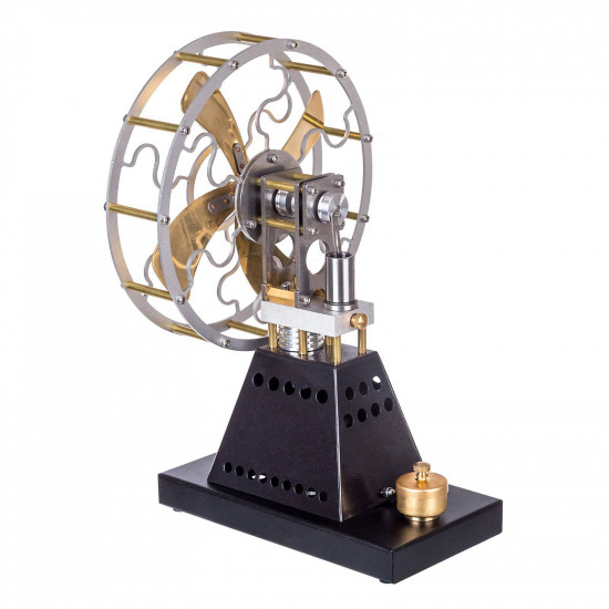 vintage 4 blades heat powered stove table fan stirling engine science experiment toy vintage 4 blades heat powered stove table fan stirling engine science experiment toy
