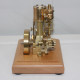 vintage working steam engine model double-acting reciprocating steam engine vintage working steam engine model double-acting reciprocating steam engine