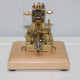 vintage working steam engine model double-acting reciprocating steam engine vintage working steam engine model double-acting reciprocating steam engine