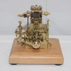 vintage working steam engine model double-acting reciprocating steam engine vintage working steam engine model double-acting reciprocating steam engine