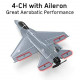 volantexrc f16 rc aircraft fixed wing aerobatic airplane 2.4g 4ch with xpilot gyroscope flight control system - rtf version volantexrc f16 rc aircraft fixed wing aerobatic airplane 2.4g 4ch with xpilot gyroscope flight control system - rtf version