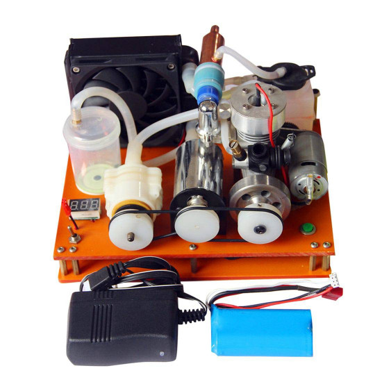 vx level 18 single cylinder 2-stroke methanol engine with water cooling radiator vx level 18 single cylinder 2-stroke methanol engine with water cooling radiator