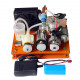 vx level 18 single cylinder 2-stroke methanol engine with water cooling radiator vx level 18 single cylinder 2-stroke methanol engine with water cooling radiator