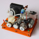 vx level 18 single cylinder 2-stroke methanol engine with water cooling radiator vx level 18 single cylinder 2-stroke methanol engine with water cooling radiator