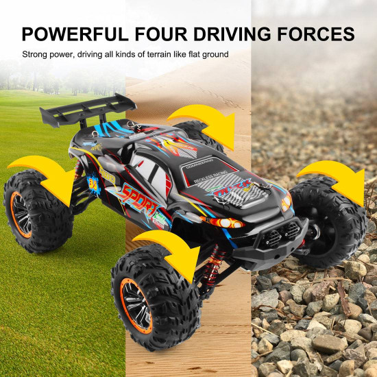 vxl racing 1/10 4wd 2.4ghz rc high-speed brushed electric off-road sport racing car toys 45km/h vxl racing 1/10 4wd 2.4ghz rc high-speed brushed electric off-road sport racing car toys 45km/h