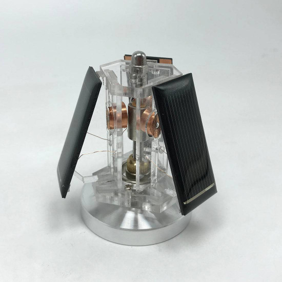 wedge-shaped vertical solar magnetic levitation motor model wedge-shaped vertical solar magnetic levitation motor model