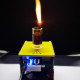wireless power plasma candle hfsstc tesla coil wireless power plasma candle hfsstc tesla coil