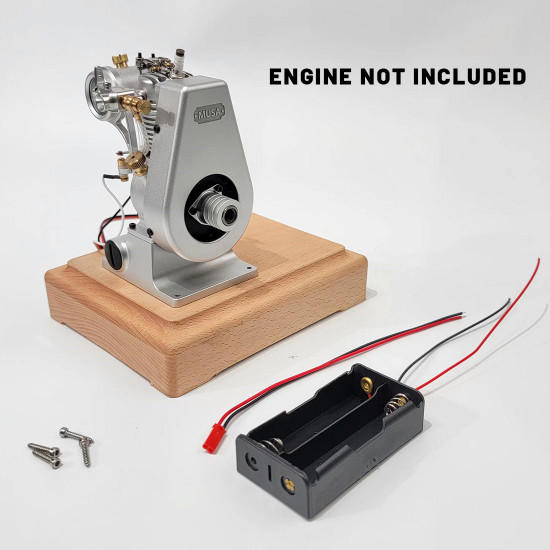 wooden stand base for musa f1-2.7cc engine models with switch & indicator light wooden stand base for musa f1-2.7cc engine models with switch & indicator light