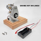 wooden stand base for musa f1-2.7cc engine models with switch & indicator light wooden stand base for musa f1-2.7cc engine models with switch & indicator light