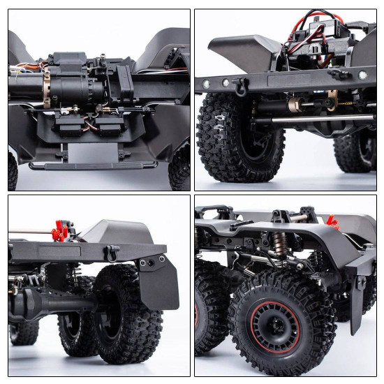 yk 6101 6×6 off-road pickup truck rc simulated crawler car 1/10 yk 6101 6×6 off-road pickup truck rc simulated crawler car 1/10