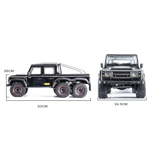 yk 6101 6×6 off-road pickup truck rc simulated crawler car 1/10 yk 6101 6×6 off-road pickup truck rc simulated crawler car 1/10